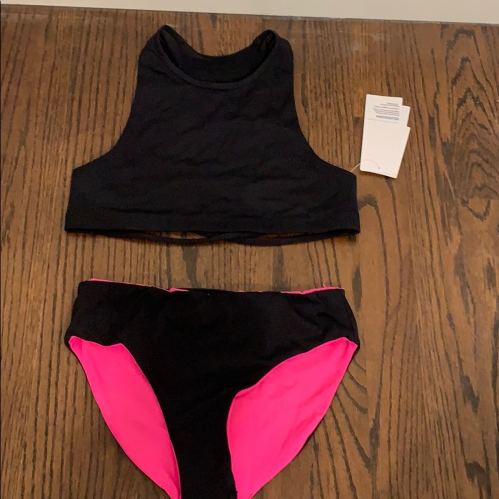 Zella/ Nordstrom Bikini with Reversible Bottoms